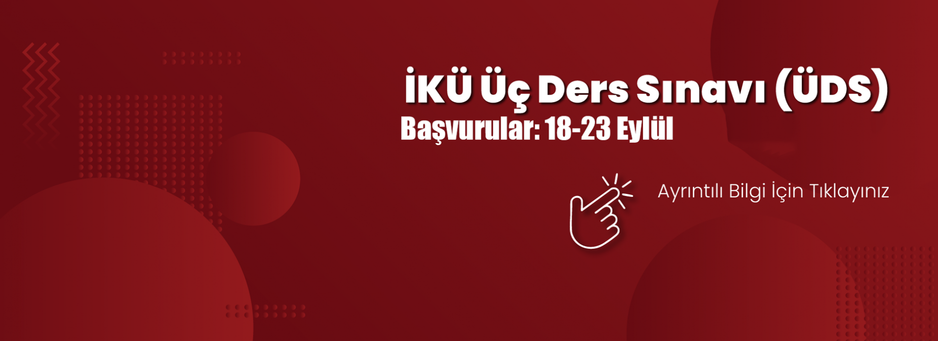 2024-2025 Yaz Öğretimi Sonu Üç Ders Sınavı